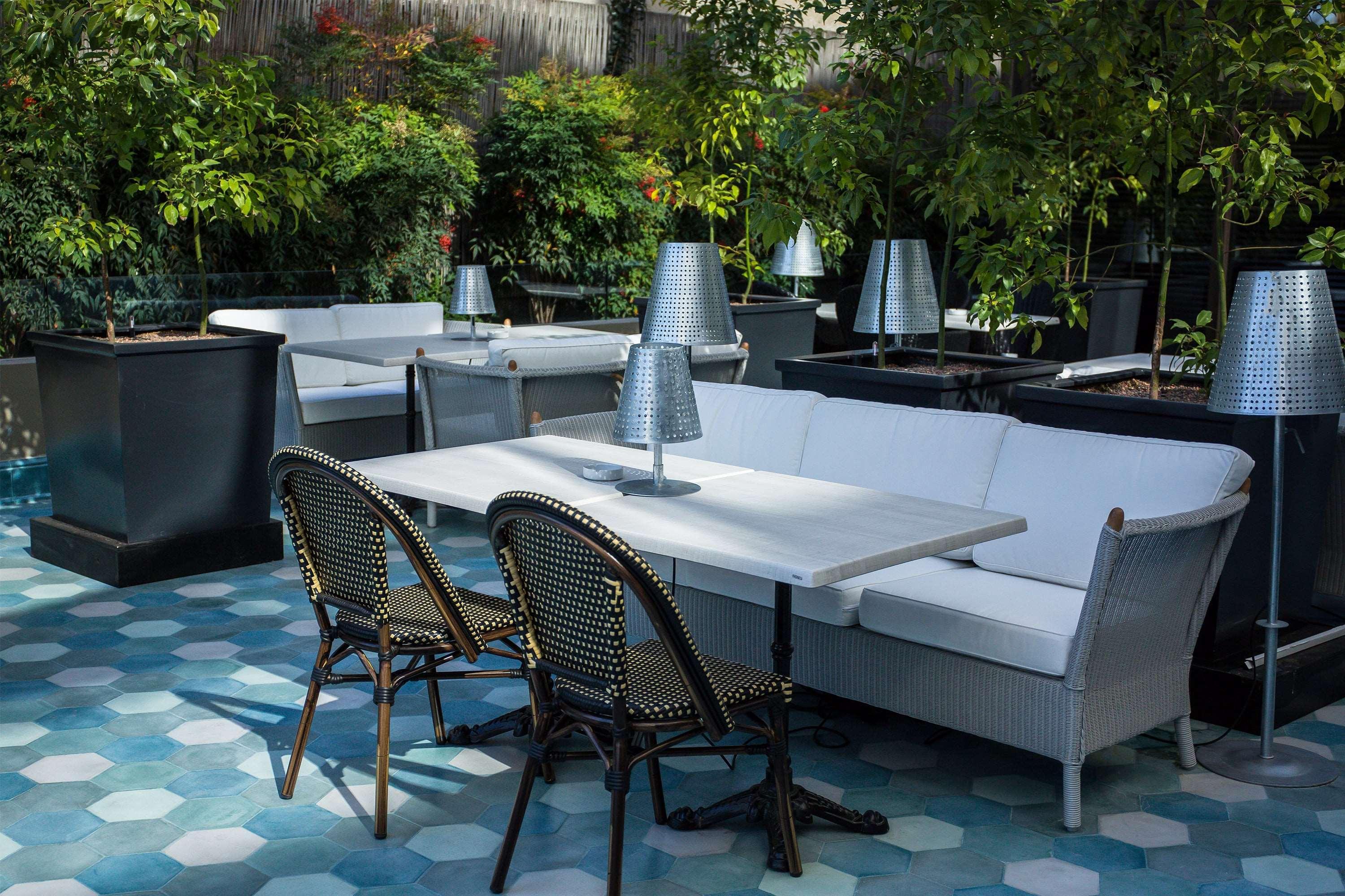Отель Wyndham Santiago Pettra Экстерьер фото The terrace